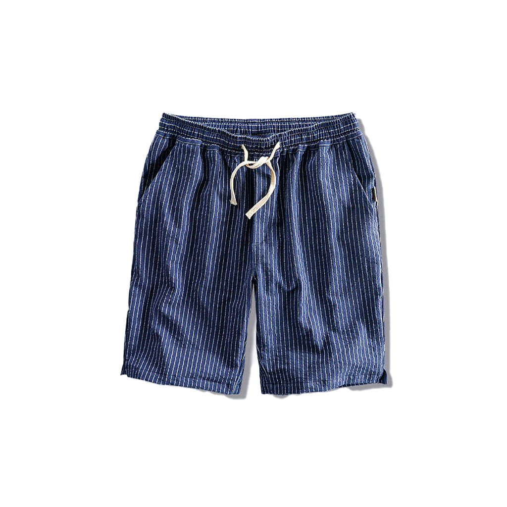 Bermuda-Masculina-Listrada-Calviori-Amalfi-Azul-Marinho