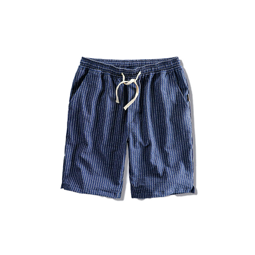 Bermuda-Masculina-Listrada-Calviori-Amalfi-Azul-Marinho