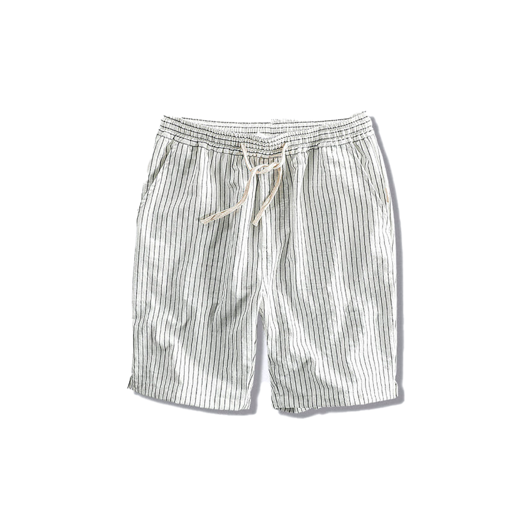 Bermuda-Masculina-Listrada-Calviori-Amalfi-Branco