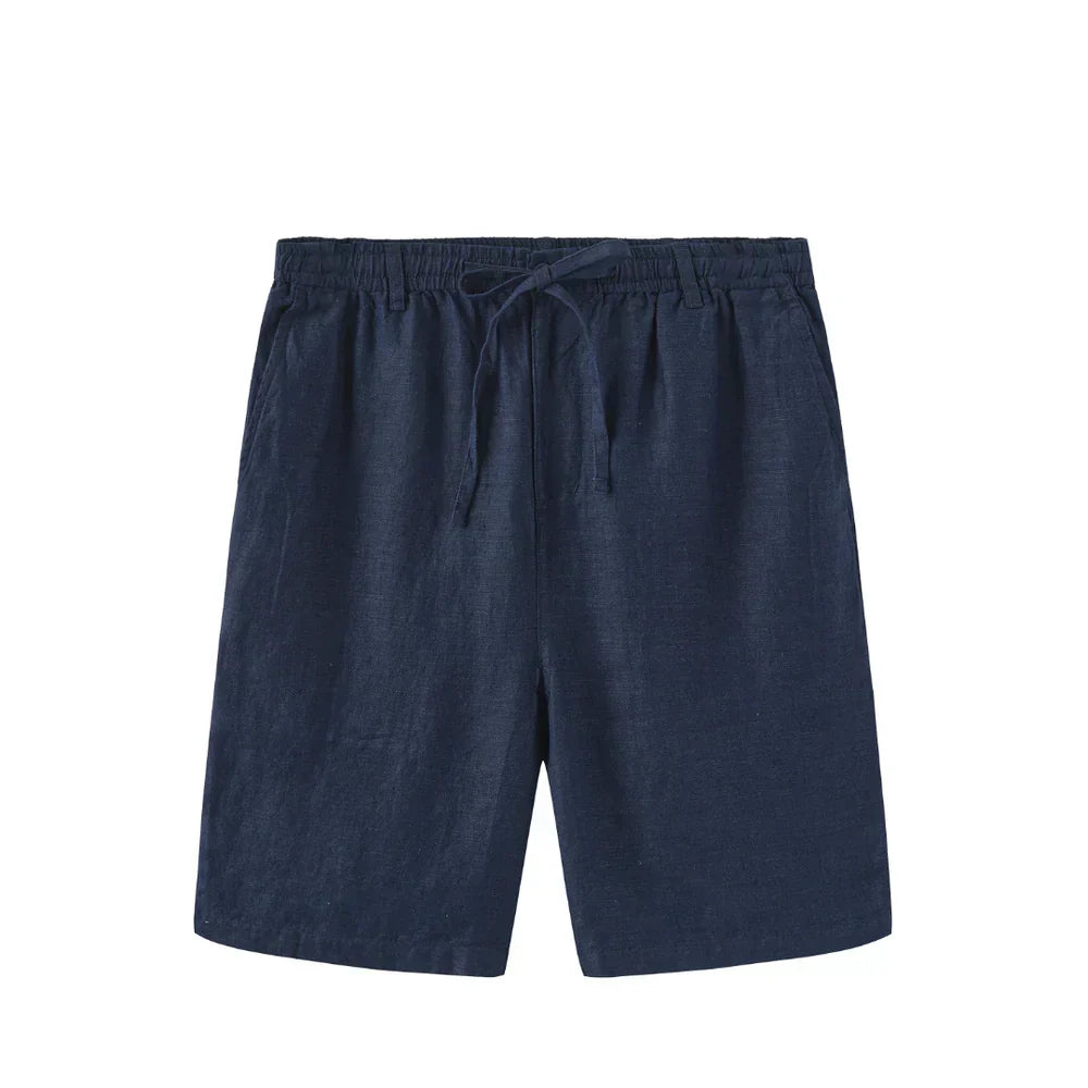 Bermuda-de-Linho-Masculina-Calviori-Azul