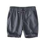 Bermuda-de-Linho-Masculina-Calviori-Mikonos-Cinza