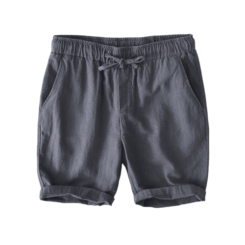Bermuda-de-Linho-Masculina-Calviori-Mikonos-Cinza