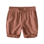 Bermuda-de-Linho-Masculina-Calviori-Mikonos-Terracota