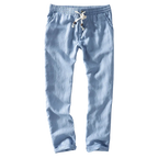 Calca-de-Linho-Masculina-Calviori-Cannes-Azul-Claro