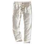 Calca-de-Linho-Masculina-Calviori-Cannes-Bege