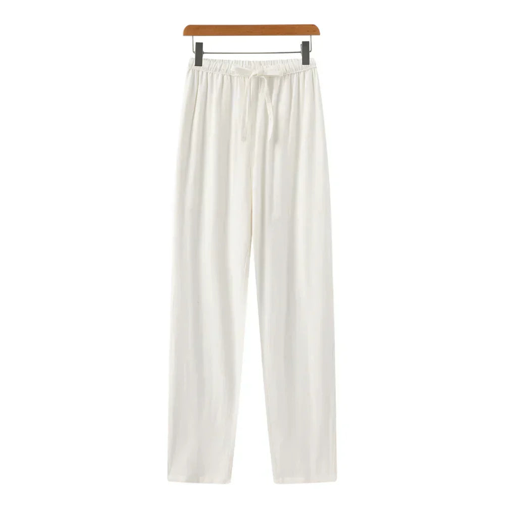 Calca-de-Linho-Masculina-Calviori-Gentle-Branco
