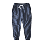 Calca-de-Linho-Masculina-Calviori-Lyon-Azul-Marinho