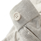 Calca-de-Linho-Masculina-Calviori-Saint-Bege-Claro-Costura