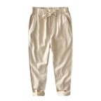 Calca-de-Linho-Masculina-Calviori-Valenca-Bege