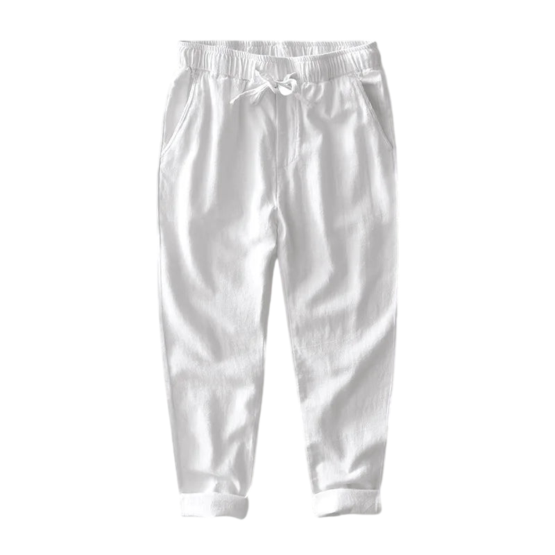 Calca-de-Linho-Masculina-Calviori-Valenca-Branco