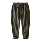 Calca-de-Linho-Masculina-Calviori-Valenca-Verde-Musgo