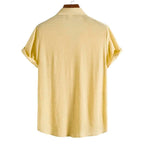Camisa-Manga-Curta-Basica-Calviori-Amarela-3