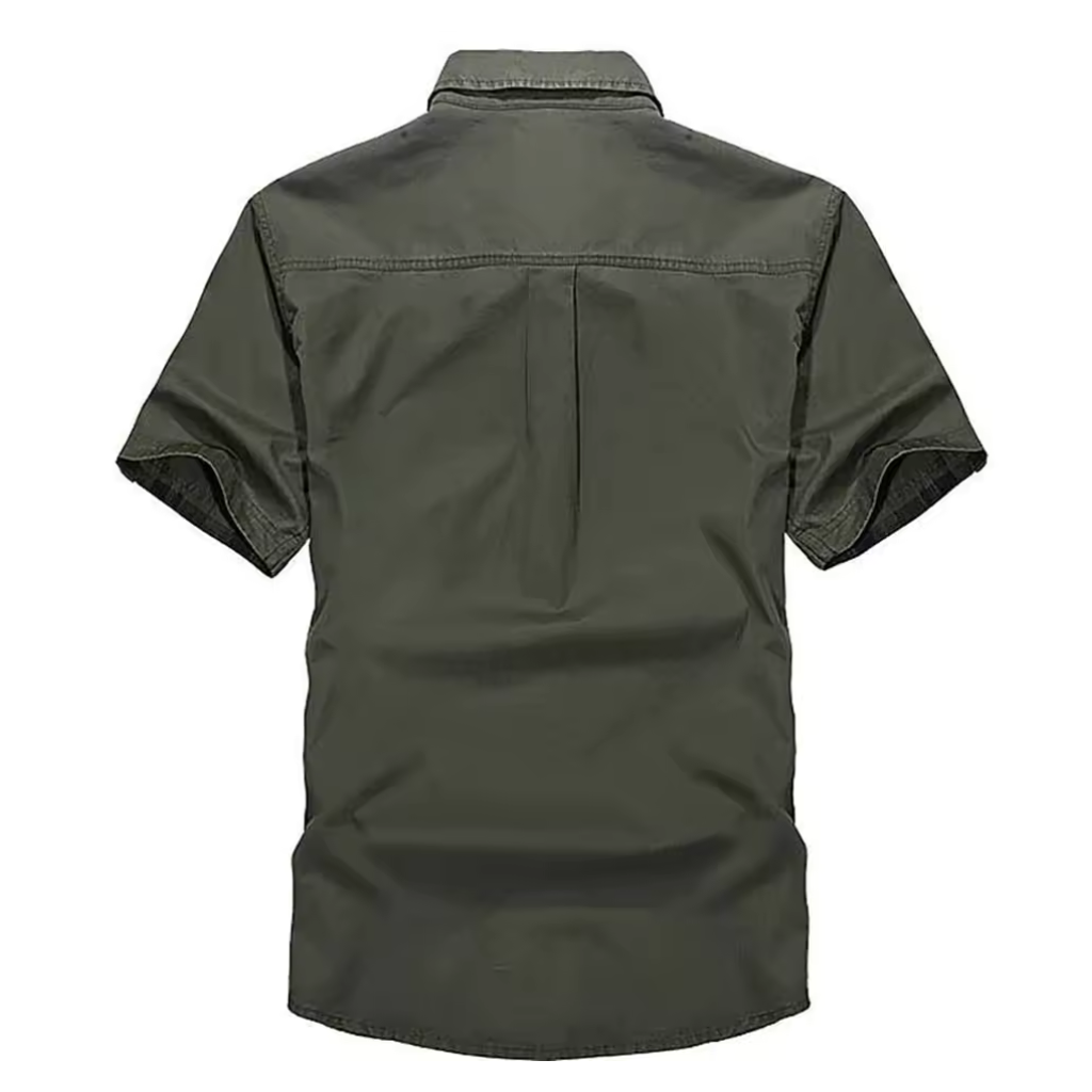 Camisa-Manga-Curta-Calviori-Khaki-4