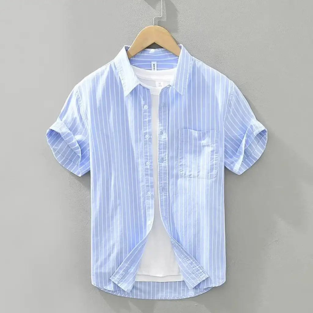 Camisa-Manga-Curta-Listrada-Calviori-Bari-3