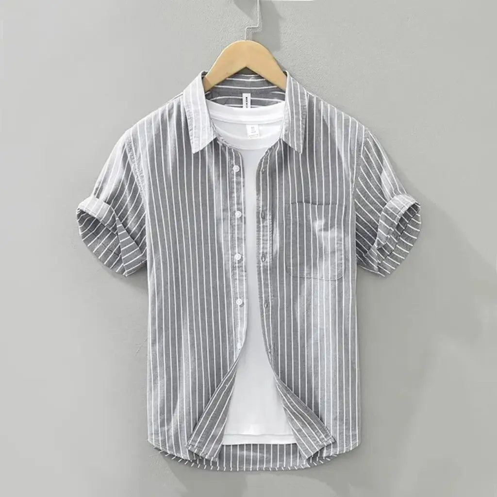 Camisa-Manga-Curta-Listrada-Calviori-Bari-4