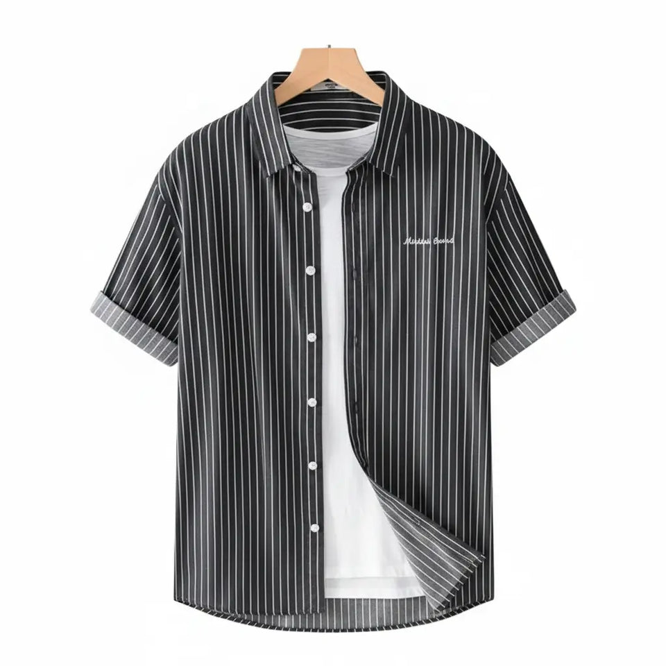 Camisa-Manga-Curta-Listrada-Calviori-Mare-1