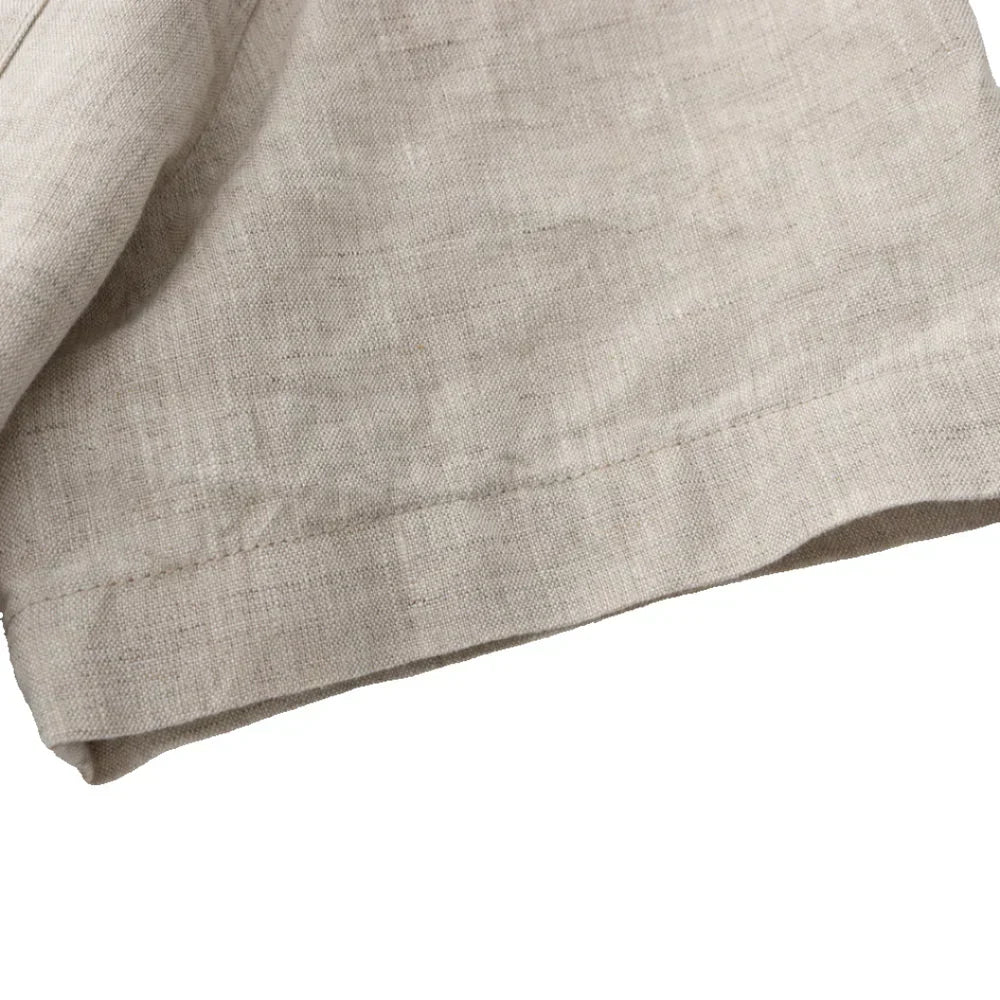 Camisa-Masculina-Calviori-de-Linho-Viena-Bege-3