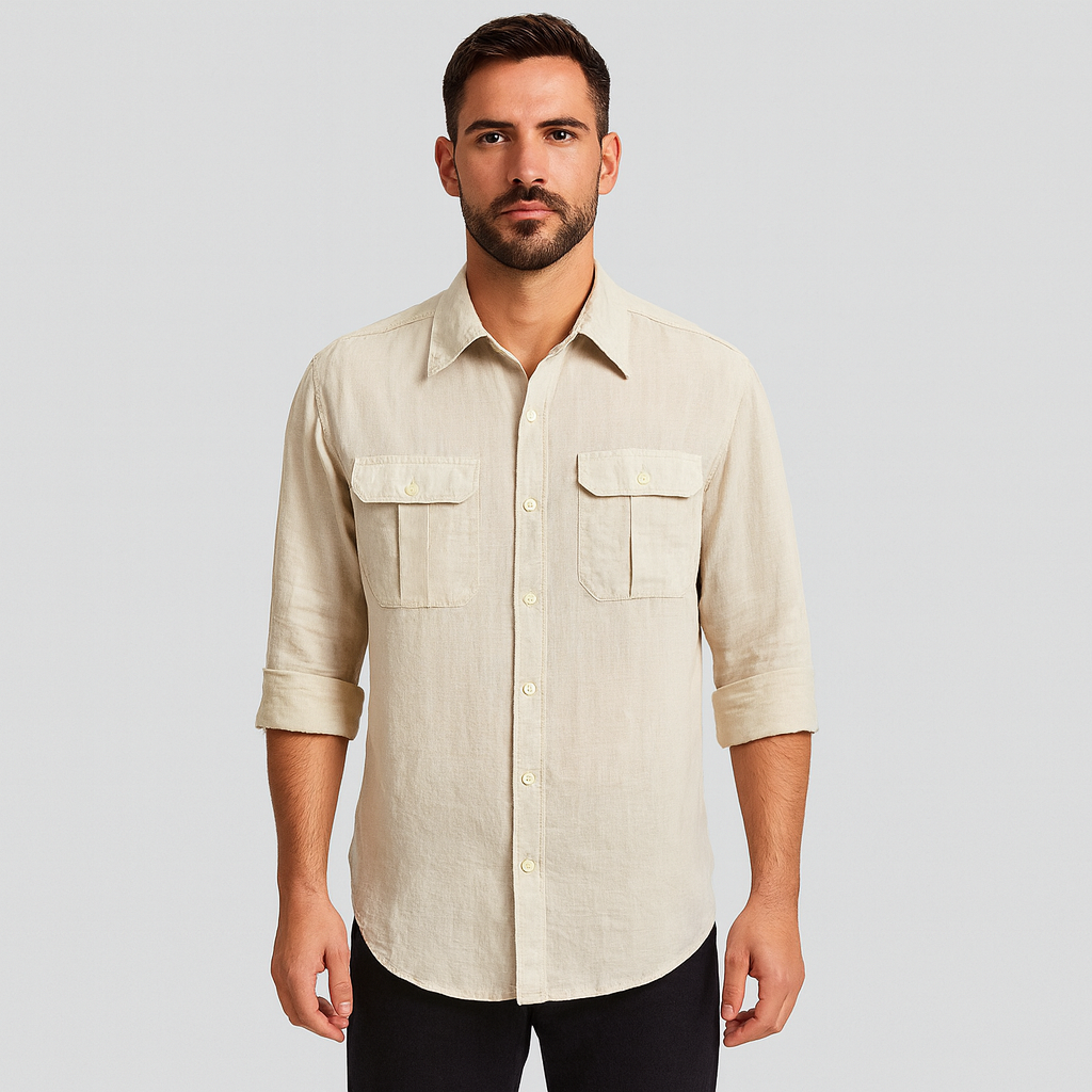 Camisa-Masculina-em-Linho-Calviori-Saint-2