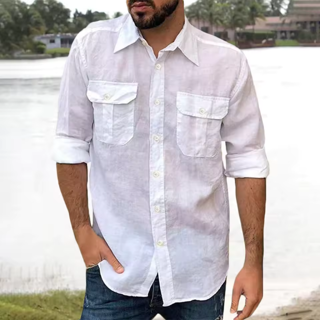 Camisa-Masculina-em-Linho-Calviori-Saint-4