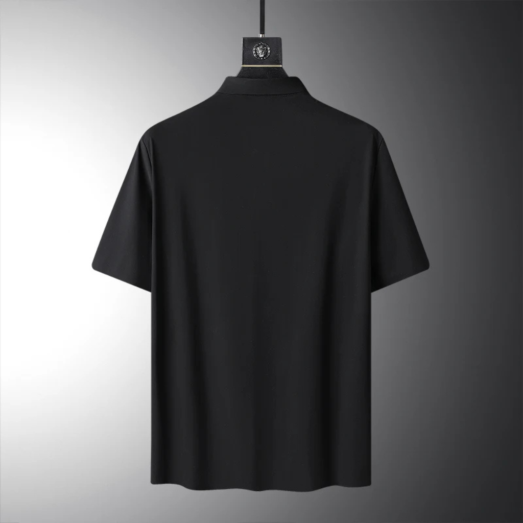 Camisa-Polo-Luxe-Anti-Amasso-Calviori-Preto-Costas