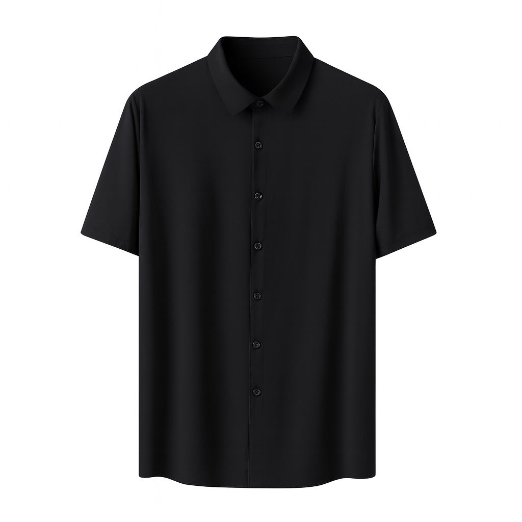 Camisa-Polo-Luxe-Anti-Amasso-Calviori-Preto-Sem-Fundo