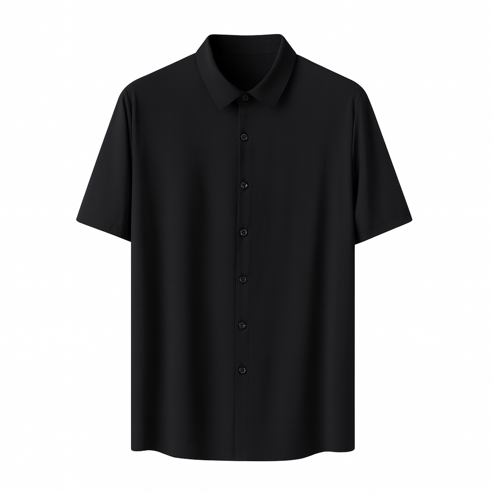 Camisa-Polo-Luxe-Anti-Amasso-Calviori-Preto-Sem-Fundo