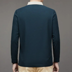 Camisa-Polo-Manga-Longa-Calviori-Azul-Costas