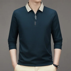 Camisa-Polo-Manga-Longa-Calviori-Azul