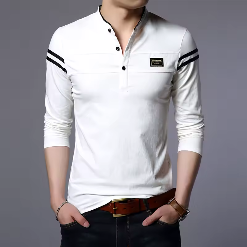 Camisa-Polo-Manga-Longa-Calviori-Berlin-Branco