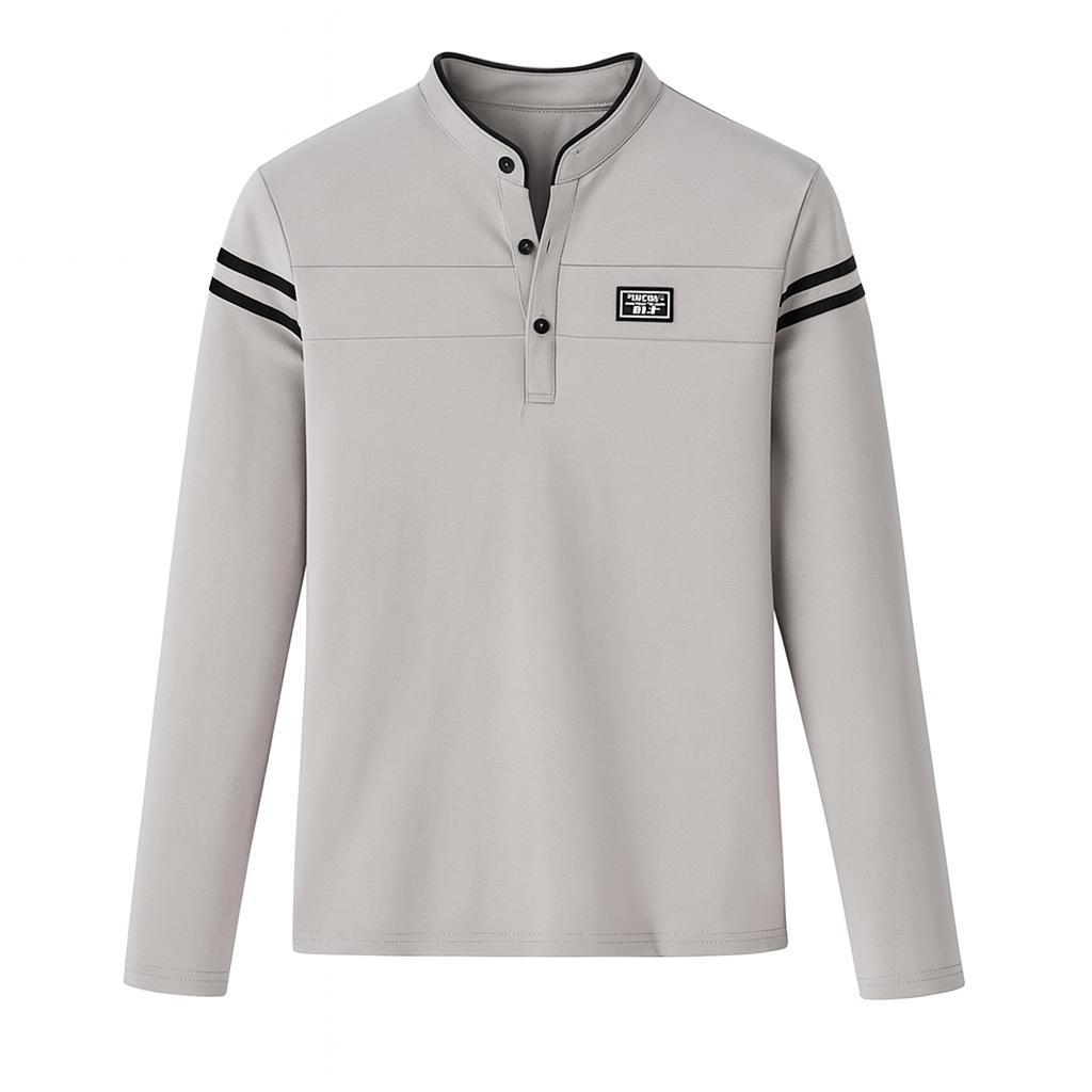 Camisa-Polo-Manga-Longa-Calviori-Berlin-Cinza-Principal