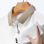 Camisa-Polo-Masculina-Calviori-Austin-Branco-Tecido