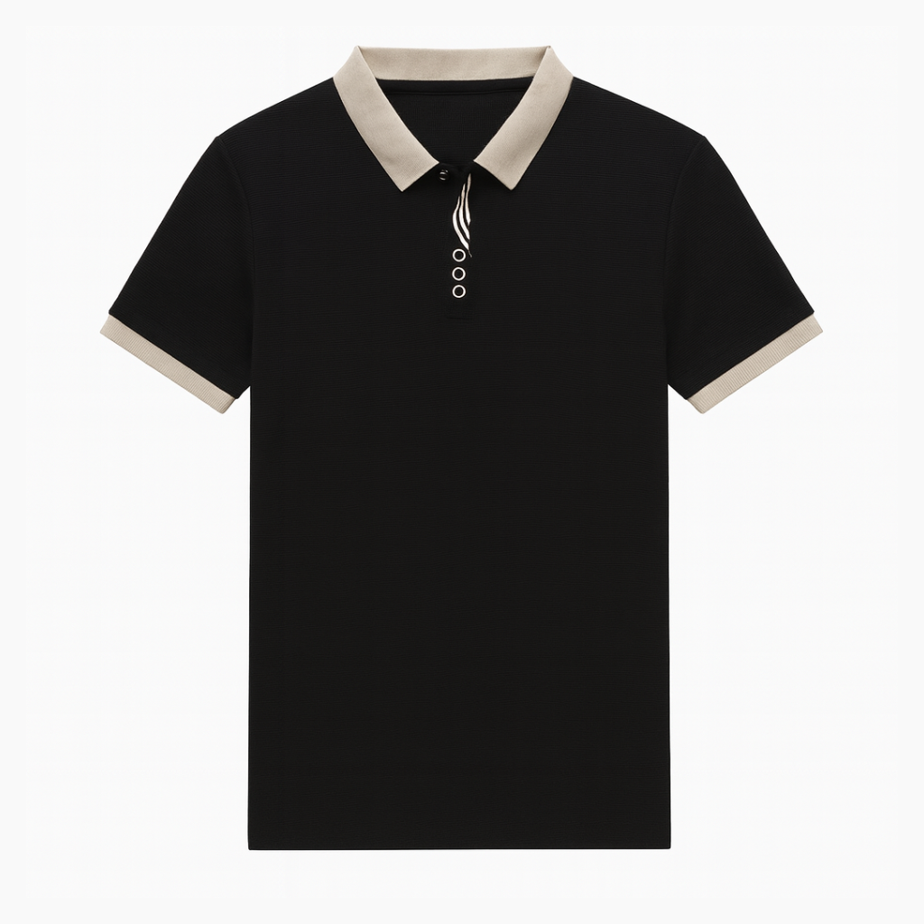 Camisa-Polo-Masculina-Calviori-Austin-Preto-Sem-Fundo