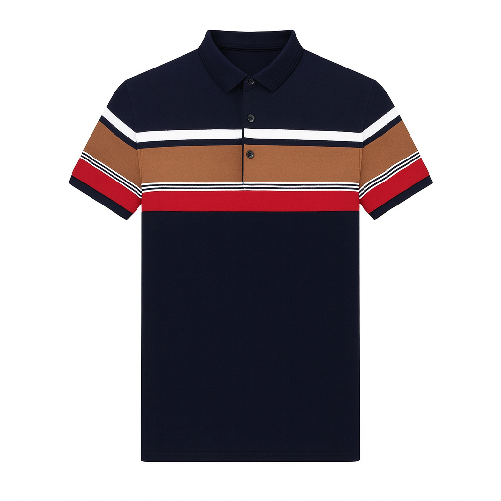 Camisa-Polo-Masculina-Calviori-Madrid-Azul-Escuro-Sem-Fundo