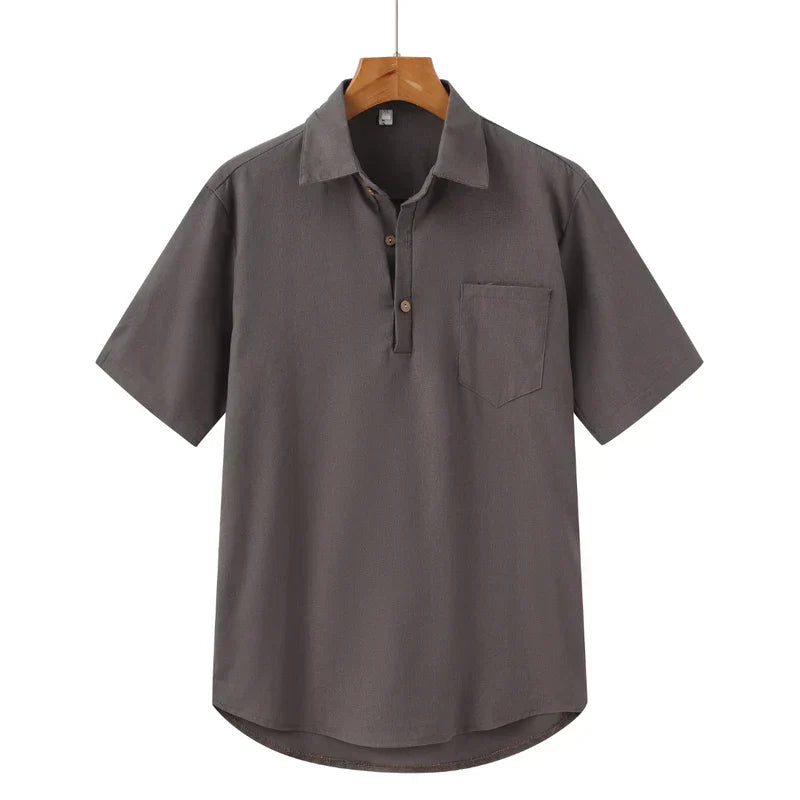 Camisa-Polo-Masculina-Calviori-Medelin-Cinza