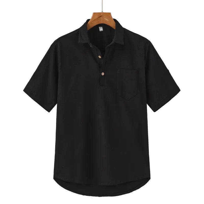 Camisa-Polo-Masculina-Calviori-Medelin-Preto