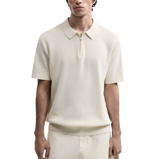 Camisa-Polo-Masculina-Calviori-Ravello-Bege-Modelo