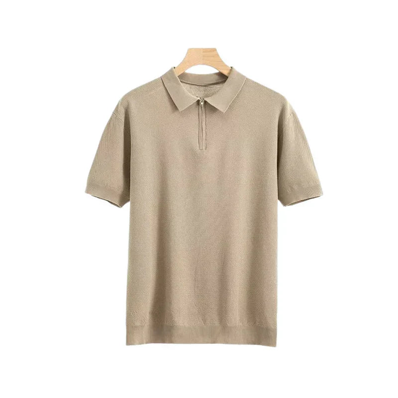 Camisa-Polo-Masculina-Calviori-Ravello-Bege