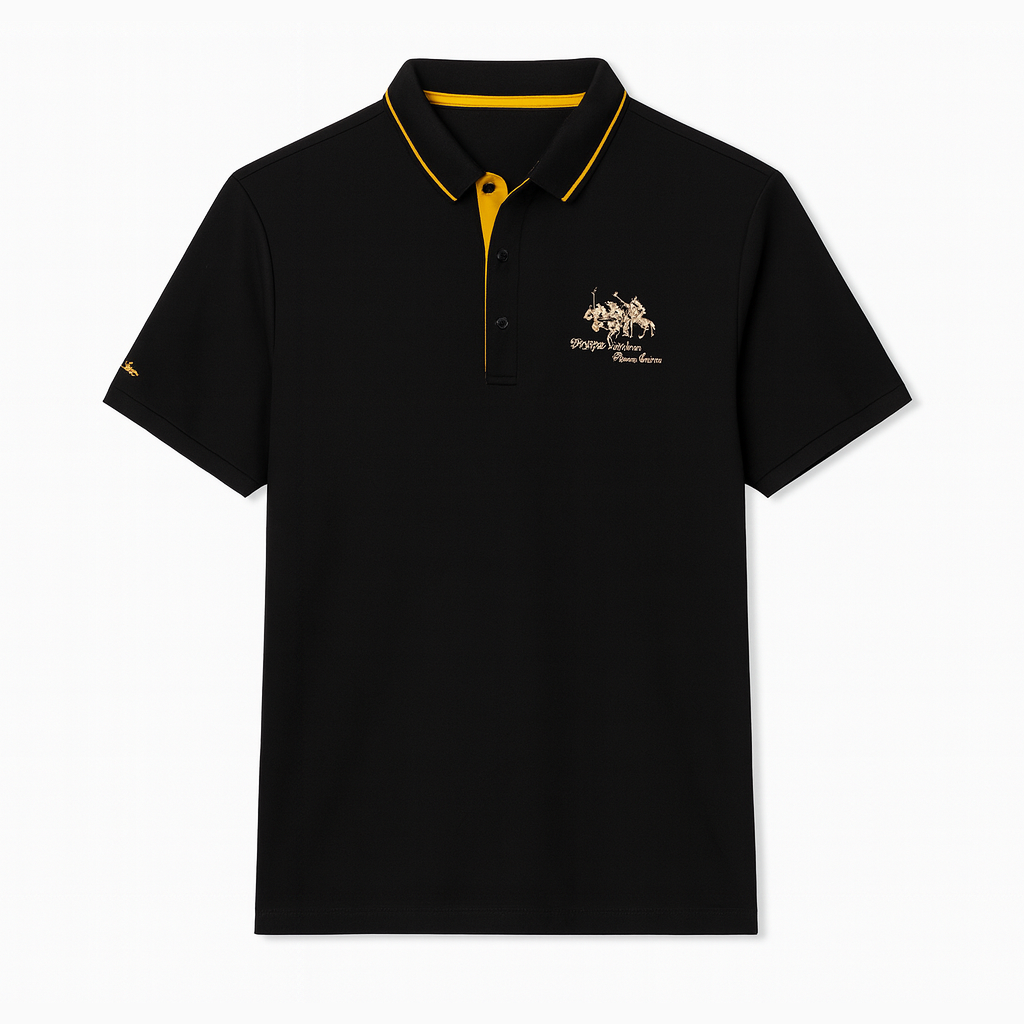 Camisa-Polo-Masculina-Calviori-Royal-Preto-Sem-Fundo