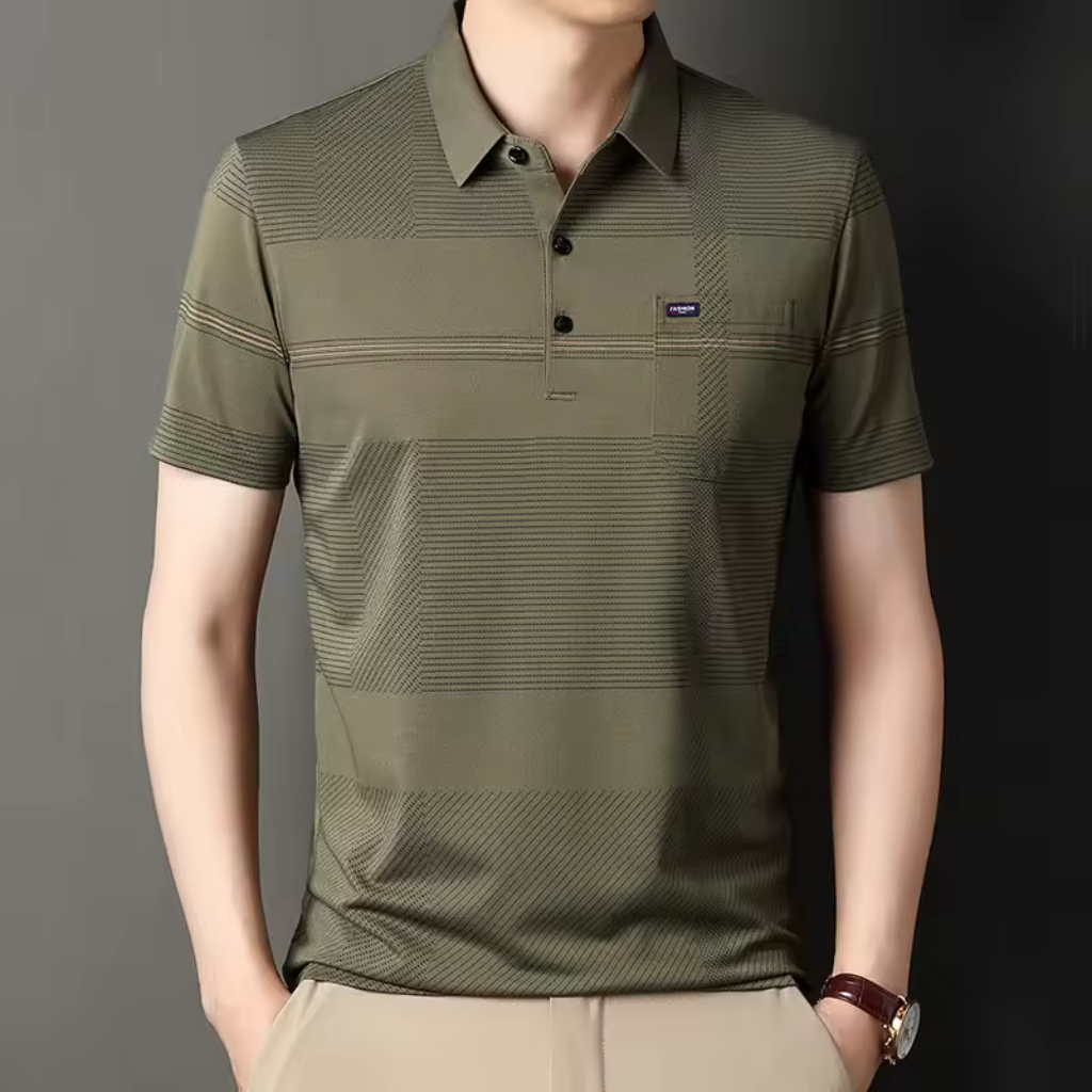 Camisa-Polo-Masculina-Calviori-Urban-Verde-Modelo