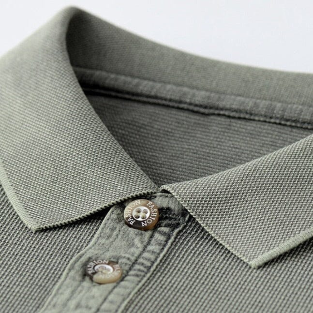 Camisa-Polo-Masculina-Calviori-Vander-Verde-Gola