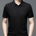 Camisa-Polo-Premium-Calviori-Anti-Amasso-Preto-Modelo