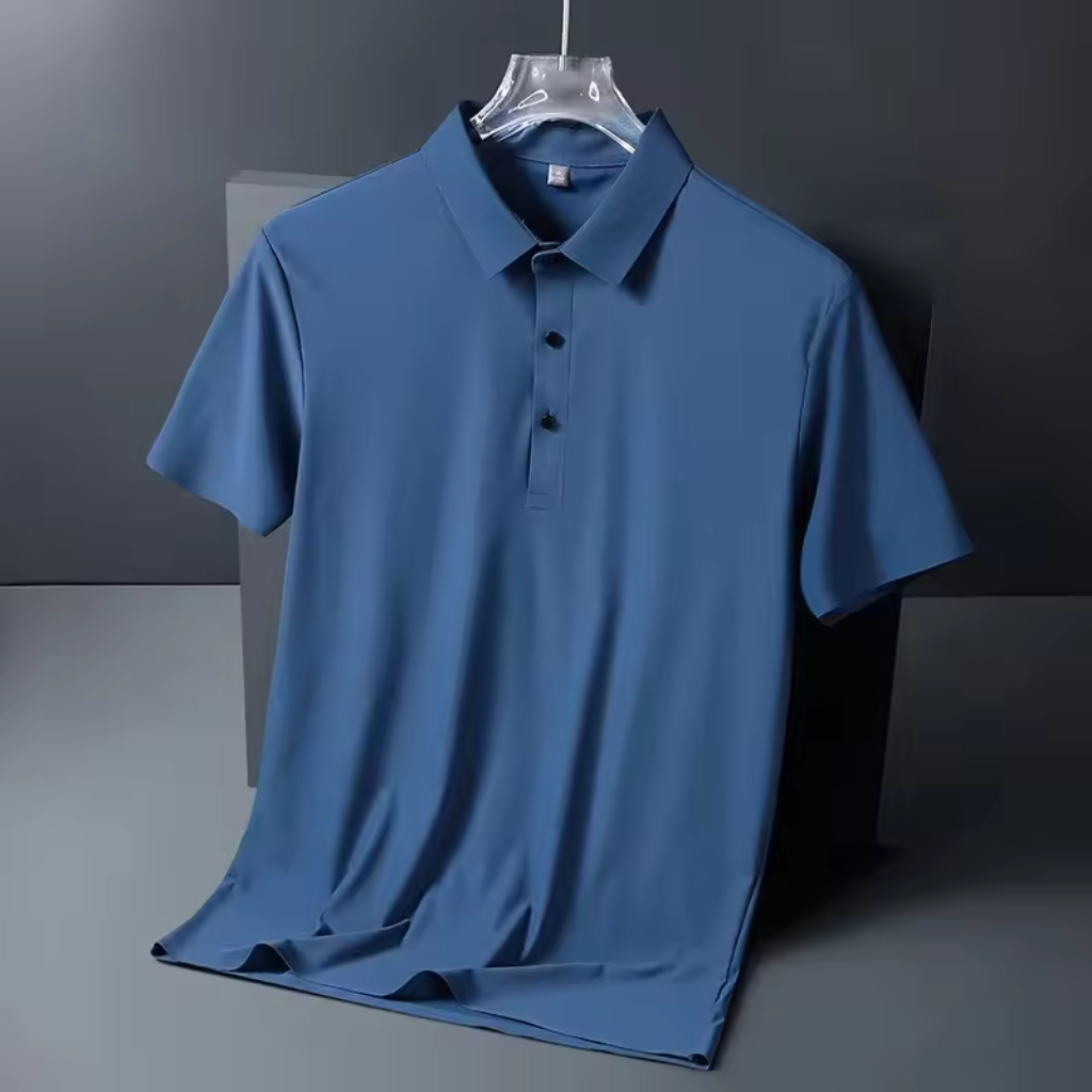 Camisa-Polo-Seda-Gelo-Anti-Amasso-Calviori-Azul