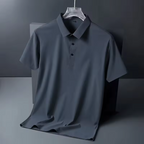 Camisa-Polo-Seda-Gelo-Anti-Amasso-Calviori-Cinza