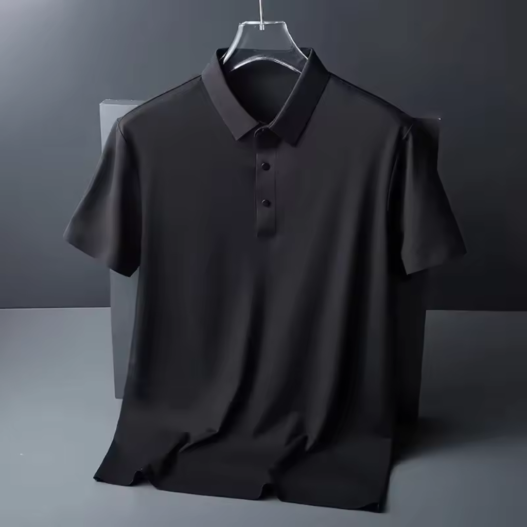Camisa-Polo-Seda-Gelo-Anti-Amasso-Calviori-Preto