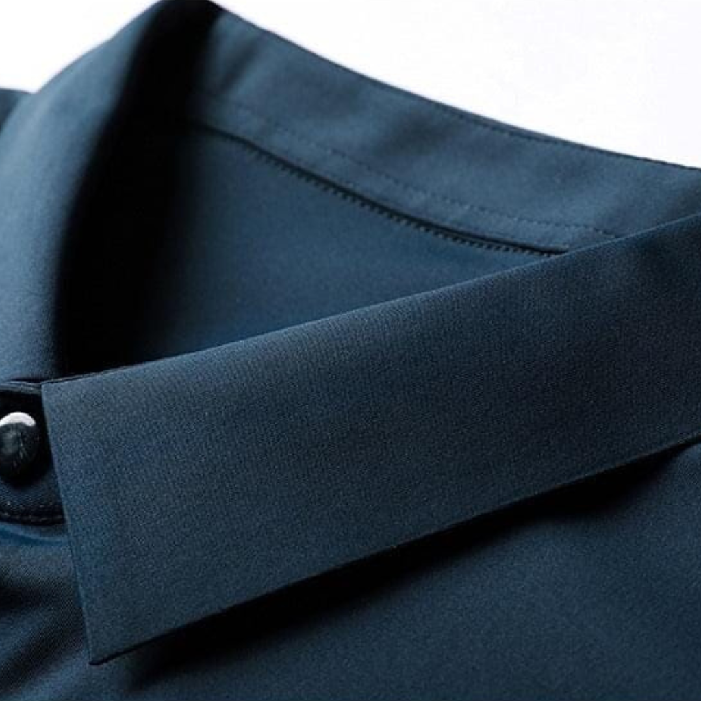 Camisa-Social-Manga-Longa-Modern-Calviori-Verde-Gola
