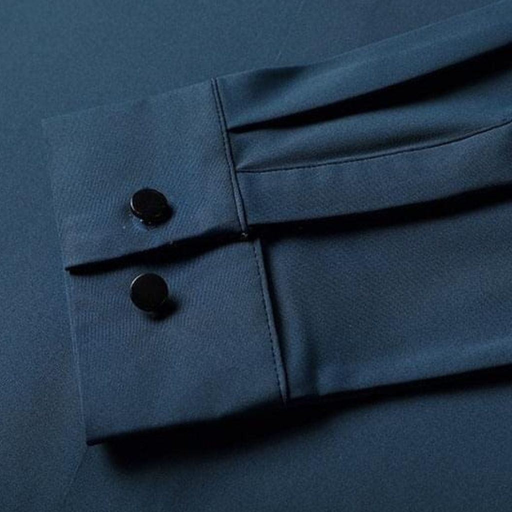 Camisa-Social-Manga-Longa-Modern-Calviori-Verde-Manga