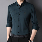 Camisa-Social-Manga-Longa-Modern-Calviori-Verde-Modelo