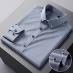 Camisa-Social-Slim-Calviori-em-Seda-Gelo-Cinza-Produto