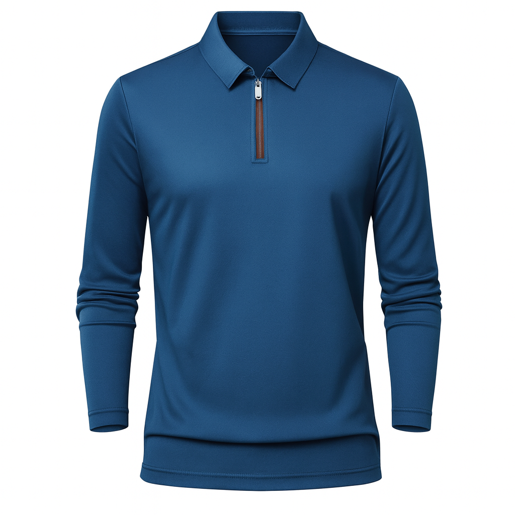 Camisa-Social-com-Ziper-Calviori-Azul