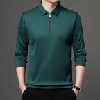 Camisa-Social-com-Ziper-Calviori-Verde